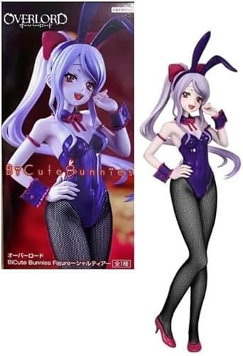 Thunder Tech -Overlord BiCute Bunnies Figure - Shalltear Bloodfallen - Approx 11.8 Inch Japanese, White