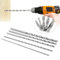 HSS Drill Bit, 300mm Extra Long Length, 6 5mm Diameter, Suitable for Electric Drilling Machines (250mm-6.5)