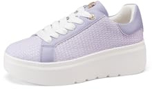 QUEEN HELENA Sneakers Platform Scarpe da Ginnastica Casual Leggere Donna X32-7 (Viola, Sistema Taglie Calzature EU, Adulto, Donna, Numero, Media, 36)