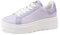 QUEEN HELENA Sneakers Platform Scarpe da Ginnastica Casual Leggere Donna X32-7 (Viola, Sistema Taglie Calzature EU, Adulto, Donna, Numero, Media, 36)
