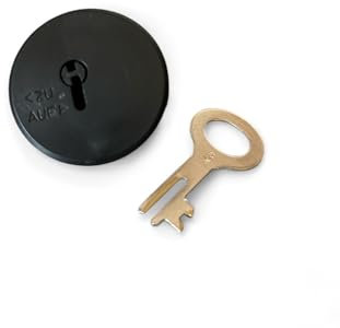 Spardosenschloss 39mm - Ersatzschloss Spardose Schloss mit Schlüssel