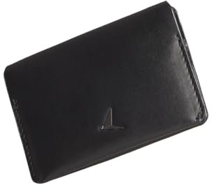 Troubadour Geldbörse, Schwarz, Flip Wallet, Minimalistisch