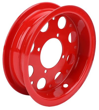 Motorradrad -Set Aluminiumlegierung Rot Polierte Felgen für Affen Gorilla Z50A Z50 Z50J Z50R - Leicht und Design