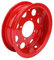 Motorradrad -Set Aluminiumlegierung Rot Polierte Felgen für Affen Gorilla Z50A Z50 Z50J Z50R - Leicht und Design