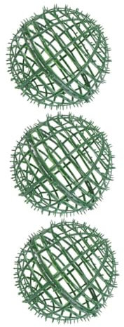 iplusmile Floral Display Stand Topiary Ball Shelf Artificial Plant Holder Plastic Topiary Frame Flower Support Cage Garden Decor