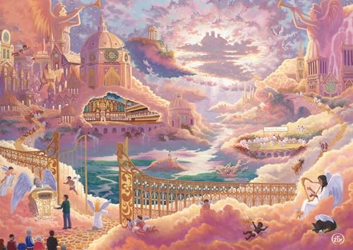 Schmidt | Zac Kinkade: Kingdom of Heaven (1,000 Pieces) | Jigsaw Puzzle | Ages 14+ | 1+ Players