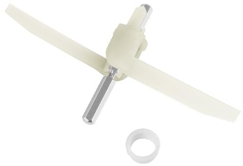 PARTSEE 1 x Mitnehmer Flügelrad 160mm 630760 621923 für Bosch Küchenmaschine MUM5 MUMS MUMV MUZ5, Durchlaufschnitzlerflügel mit Kunststoffhülse für Küchenmaschine