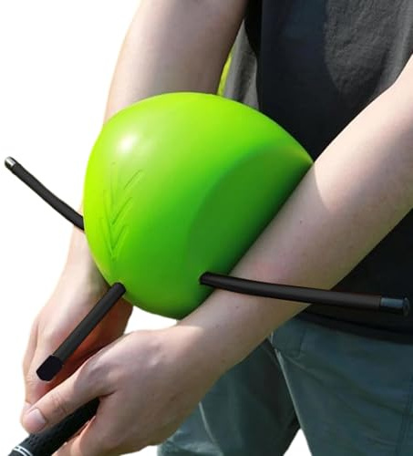 Golf Training Aid Ball Between Arms, Smart Ball Golf Swing Training Aid Postures Correction, Golfs Swing TrainingAid Impacts Balls, Golfs Putter TrainingAid Connection Balls Corrector For All Golfers