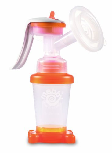 Mebby 91494 Gentlefeed Tiralatte Manual con Morbida Coppa Massaggiante