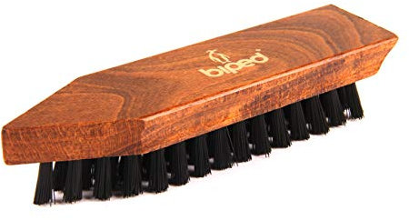 biped Décrottoir pour chaussures – Brosse à chaussures en bois 16,5 cm – Brosse à récurer – Classic Edition – z2450