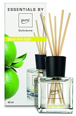 ipuro ESSENTIALS Raumduft lime light, 2er Pack (2 x 50 ml)