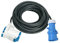 Brennenstuhl 1167415 Prolunga 10 M Cee 3 Poli IP 44 con Presa Angolare per Caravan, Nero