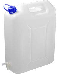 Vani Bidon à Eau avec Robinet bidon + Gratis Solingen Couteau Eau Potable Bidon Réservoir d'eau Camping