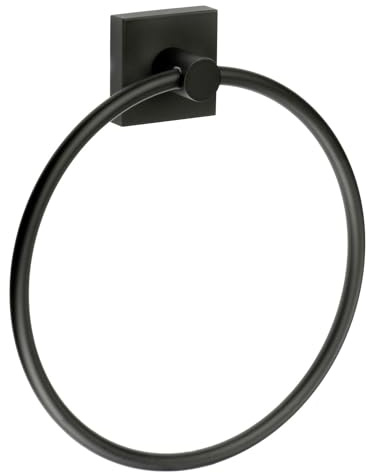 SMEDBO HOUSE Handtuchring Handtuchhalter Wand-Handtuch-Halter schwarz RB344