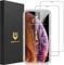 UNBREAKcable Screen Protector for iPhone X/11 Pro/XS (5.8 Inches) Tempered Glass Film, [Pack of 2] HD 9H Hardness [Anti-Scratch, Anti-Fingermarks, Bubble Free, Ultra Clear]