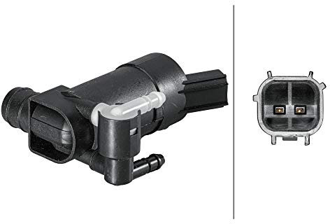 HELLA 8TW 006 848-151 Waschwasserpumpe, Scheibenreinigung - 12V - elektrisch
