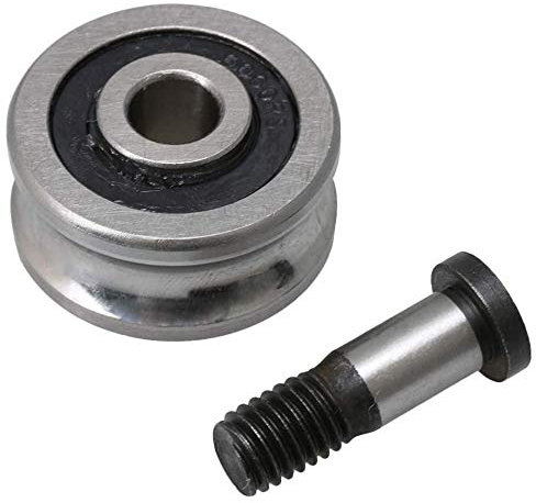 Rillenkugellager SG 622 Kugellager 6 mm x 22 mm x 11 mm Karbonstahl Kugellager mit Schraube für Schienenbahn Linear Motion System