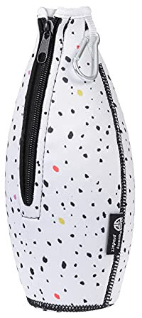 GRÄWE Housse de Bouteille en néoprène Compatible avec Les Bouteilles en Verre Sodastream Blanc/Noir/Multicolore