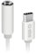 SBS Audio-Adapter, 3,5 mm Klinkenstecker auf USB-C-Stecker, Metallstecker, für Smartphone, Kopfhörer, HiFi-Stereo, Lautsprecher und Kopfhörer, 9 cm langes Kabel für Musik und Anrufe