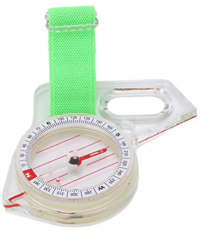 Daumen-Orientierungskompass, wasserdichter Acryl-Kompass mit schneller Neddle-Einstellung, hohe Leistung, langlebig für Orientierungslauf zum Überleben