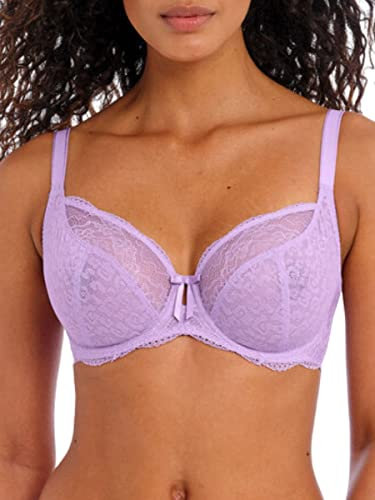 Freya Women's Fancies Underwire Plunge Bra, Opaque, Purple Rose, 32DD