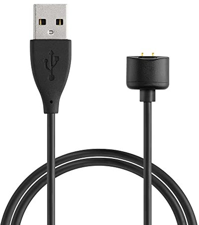 kwmobile kompatibel für Xiaomi Mi Band 7 / Band 6 / Band 5 USB Ladekabel - Charger für Smart Watch - Fitnesstracker Ersatzkabel