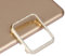 Gehäuse Glitzer Kompatibel mit Apple Watch SE 44MM Hülle Gold, Bling Glitzer Diamant Strass Schutzhülle Aluminium Bumper Case Kratzfest Stoßfeste Schutz Tasche Kompatibel mit iWatch 44MM Serie 6/5/4