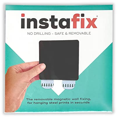 Instafix Universal Magnetic Wall Mounting Kit for Metal Poster Prints (compatible with Dis-plate & Metal Printmaker steel prints)
