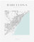 GP TONER Bilder Barcelona Poster Geometrische Stil Wanddekoration Moderne Wandkunst Poster Design 50x70 cm ohne Rahmen