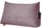 sleepling Rückenkissen Cord Optik, Keilkissen für Bett und Sofa, Lendenkissen, dreieckiges Lesekissen, Kissen mit abnehmbarem waschbarem Bezug, Seitenfach, 70 cm breit, Altrosa