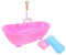 BCOATH Miniatur-badewanne Schmücken Für Puppenhaus 1 Set Puppe Badewanne Wasser Spray Für Pretend Play