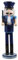 Garneck Christmas Policeman Nutcracker Figure Decor, 15 Inch Wooden Nutcracker Ornaments for Xmas Holiday Table Decor