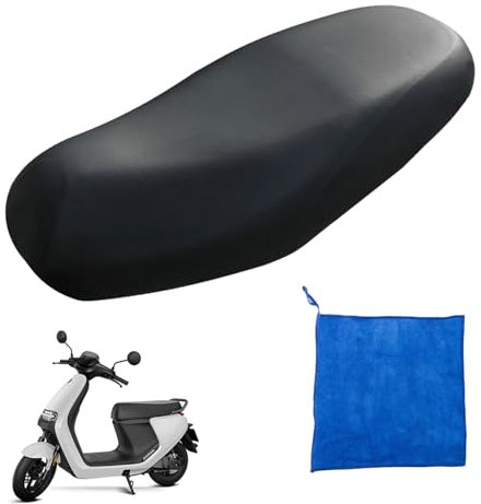 Motorrad Sitzbankbezug, Universal Motorrad Sitzabdeckung, Motorrad Roller Moped Sitzbezug, Motorrad Sitzbezug Universal, Wasserdicht Regen Staub Sonnenschutz Motorrad Sitzabdeckung, mit Putztücher