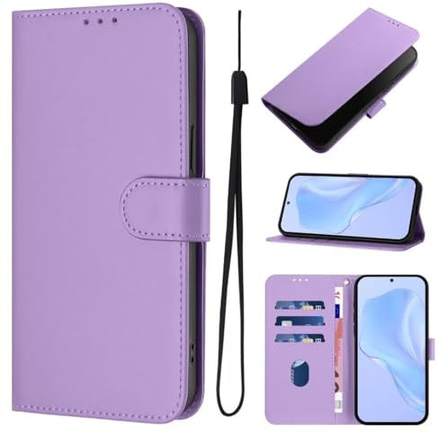 for iPhone 11 Pro Max Case, Shockproof Premium Leather Shock-Absorption Notebook Wallet Phone Cases with Kickstand Card Holders Flip Protective Cover for iPhone 11 Pro Max Purple