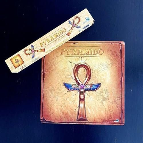 Synapses Games SG030 - Pyramido Spielmatte: Ankh (Farbe gelb-braun)