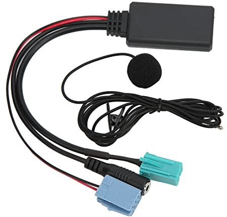 AOWINHIT Cavo Audio Audio Audio AUX AUX MP3 Sostituzione Cavo Adattatore Wireless per Clio Espace Scenic Trafic Twingo Modus Master 2005-2011