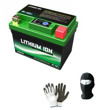 Compatible avec Honda CB F Hornet 600 ANNÉE 2002 al 2006 Batterie YTZ7S HJTZ7S-FPZ Lithium-ION SKYRICH PRÊTE À l'emploi DÉJÀ CHARGÉE 6 AH 12 Volts Dimensions 113X70X85MM