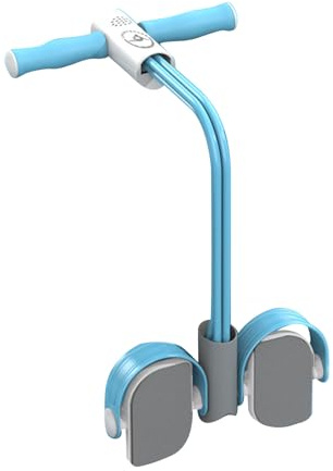 Elastisches Padal-Pedal – 4 Röhren zur Stabilisierung des Knastanus mit Manursen, für Beine, kontrollierte Erhöhung der Karte | Fitnessband für Home Studio Gym Yoga Pilates Muscle T