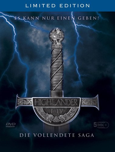 Highlander - Box Set 1-4 [Limited Edition] [5 DVDs]