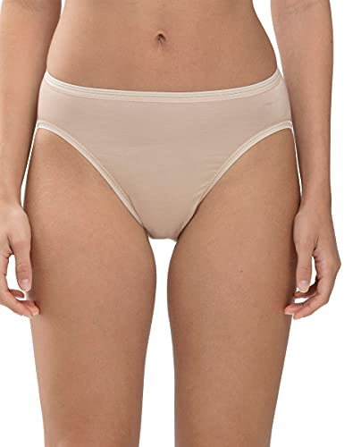 Mey Damen Slip Serie Lights Basic | Hoher, hüftiger Sitz, Weiche Beinabschlüsse, Baumwolleinsatz auf der Schrittinnenseite, Angenehmes Tragegefühl, Gr. 36-46