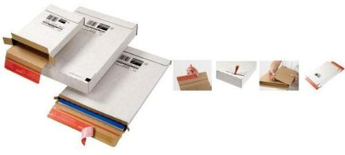 ColomPac Versandkarton Kurierpaket, für Großbrief, weiß