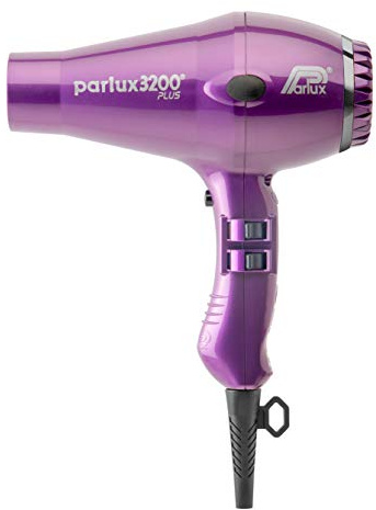 Parlux 3200 Plus Hair Dryer in Purple Haze. Lightweight Compact 1900W Dryer with Ultra High Tech Ionic Technology. Salon Favourite with 2 Speed Settings & 3 Heat Controls Plus Cool Shot Button.