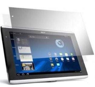 TECHGEAR [2 Pack] Screen Protectors for ACER Iconia Tab A500 10.1 Inch Tablet - Clear Screen Protector with cleaning cloth