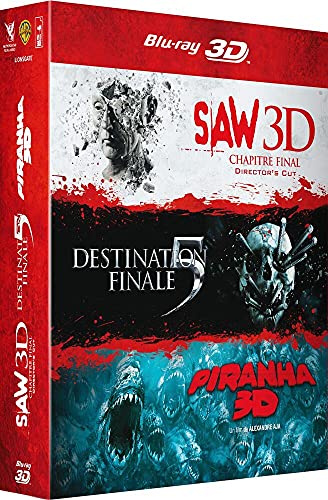 Saw 3D + Destination finale 5 + Piranha 3D [Blu-ray 3D]