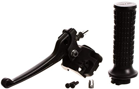 Set Gasdrehgriff Domino - mit Drehgriff, Gehäuse und Bremshebel, Bremslichtschalter + Kleinteile
