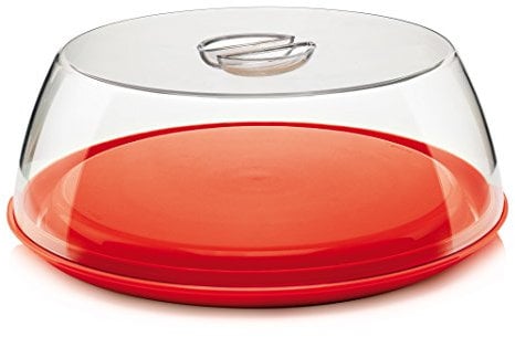Guzzini F.Lli S.P.A 138454-31 Guzz. Piatto Torta 33,5 Forme Casa Rso, Rosso
