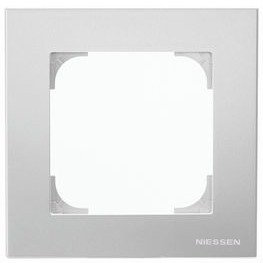 Niessen 8571 Marco 1 Ventana PL, Plata