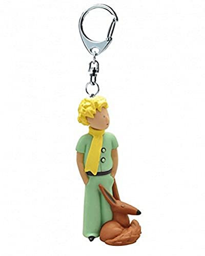 PLASTOY- Porte-Clés-Le Petit Prince et Le Renard, 61027