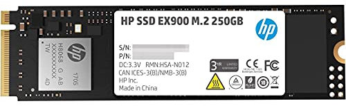 Hewlett Packard 2YY43AA#ABB SSD Interno da 250 GB, Nero