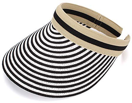 MK MATT KEELY Sonnenhut für Damen, große Krempe, Stroh, Golf, Sommerhut